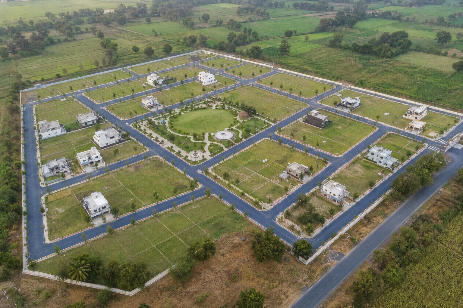 Mahudha residential layout at Survey No. 627