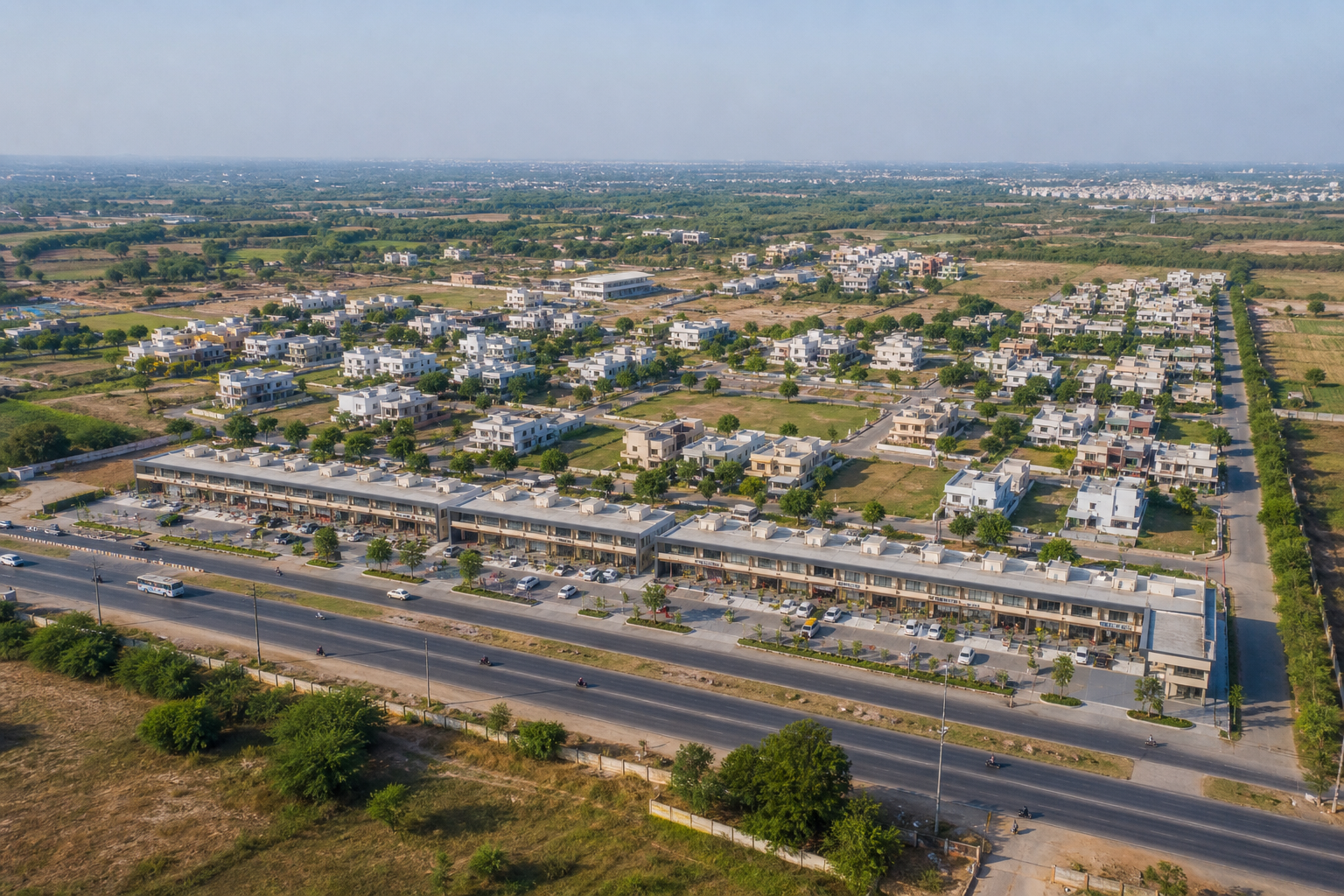 Mahudha residential and commercial layout